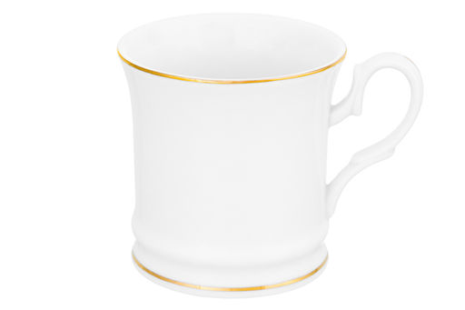 Кружка 170 мл 10,5*8*7,5 см Белая с золотом NEW BONE CHINA - Elan gallery фото 8