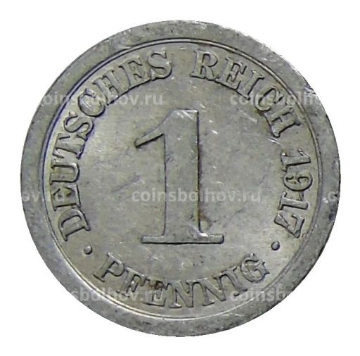 1 пфенниг 1917 года А Германия