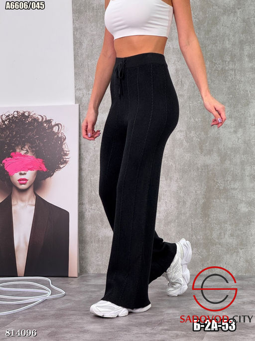 Брюки вязаные на резинке - Bruno фото 4