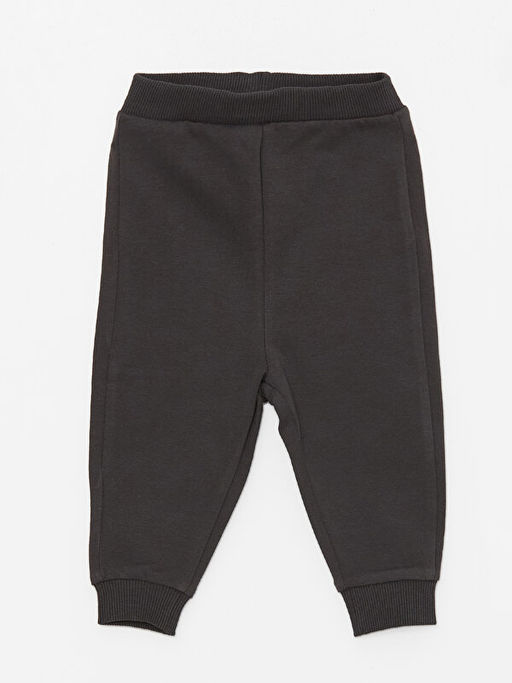 Bisiklet Yaka Uzun Kollu Bask?l? Erkek Bebek Sweatshirt ve Pantolon 2li Tak?m - Waikiki фото 3