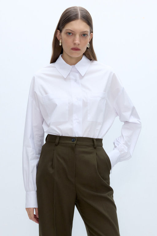 Рубашка Pirs 5644 белый  фото 4