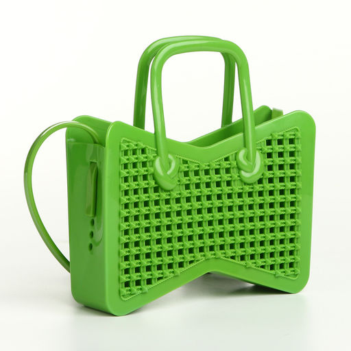 Сумка детская для девочки без застёжки, зелёная