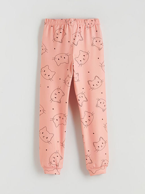 Beli Lastikli K?z ?ocuk Pijama Alt