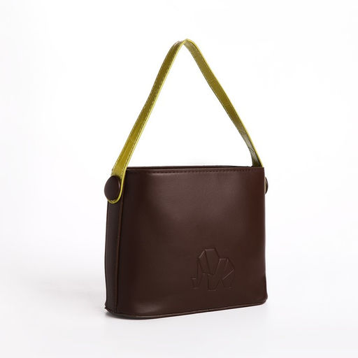 Сумка кросс-боди на молнии, цвет коричневый - Simaland фото 4