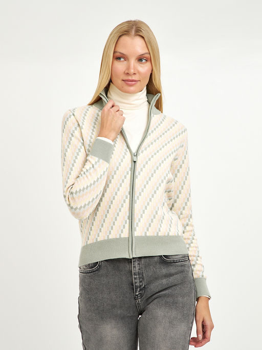 кардиган женский из хлопка с принтом - Glenfield фото 6