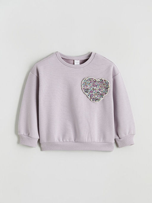 K?z ?ocuk Sweatshirt ve Tayt Pantolon 2li