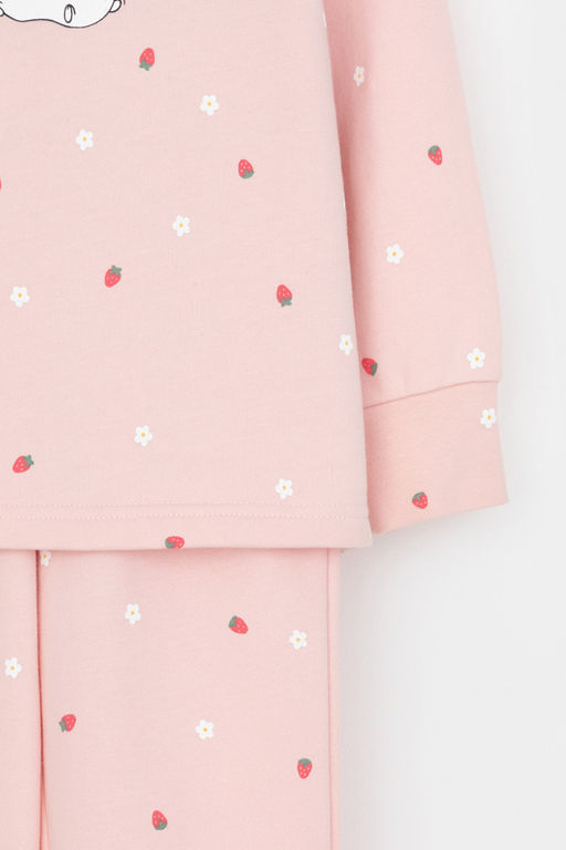 К 1581/тропический персик,клубничный мусс пижама