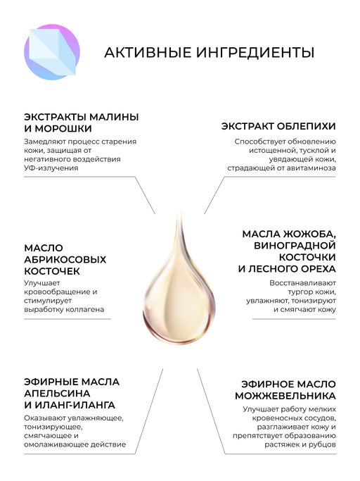 Комплекс масел для массажа Для упругости груди 50 мл - Siberina фото 4