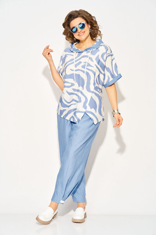 Костюм Liliana 1438л голубой  фото 3