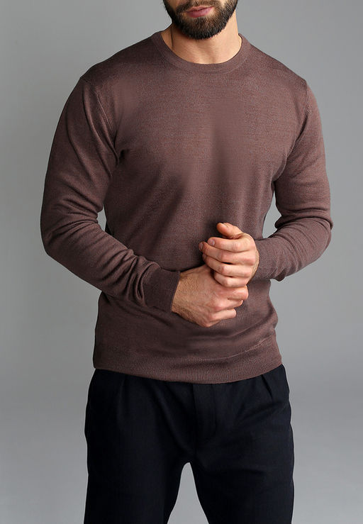 Джемпер мужской GREG G121-EV (какао)  фото 6