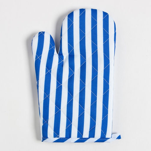 Кухонный набор Доляна цвет синий прихватка 17х17 см, варежка 26х16 см, 100% п/э  фото 2