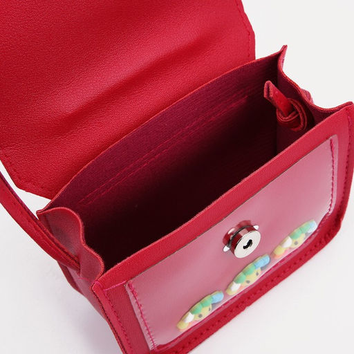 Сумка детская на магните, цвет малиновый - Simaland фото 3