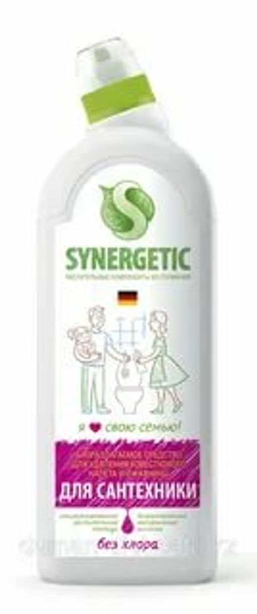 SYNERGETIC ДЛЯ САНТЕХНИКИ, флакон 1л (утенок)