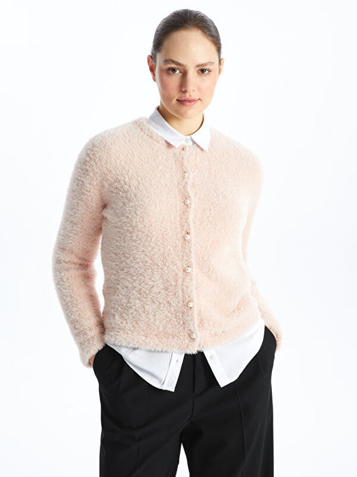 Bisiklet Yaka D?z Uzun Kollu Kad?n Triko H?rka