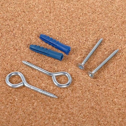 Доска пробковая 100×150 см, Calligrata, в деревянной раме