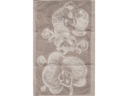 1с105.513ж2 Орхидея (лен3) Полотенце махровое 50х30 см