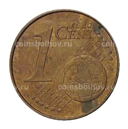 1 евроцент 2007 года Испания