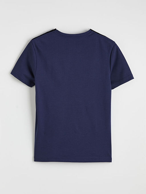 Kolay Giyilebilir Bisiklet Yaka Erkek Ti??rt