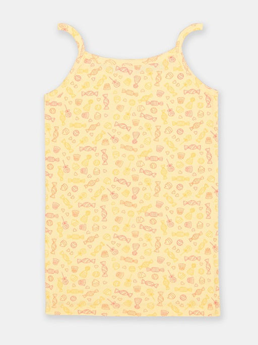 CRB wear/CWJG 20075-30 Майка для девочки,желтый/Ex.Cherubino  фото 2