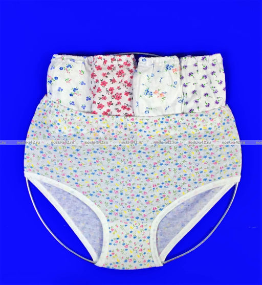 Цена за 5 шт. "Горянка" трусы женские хлопок 100% цветные
