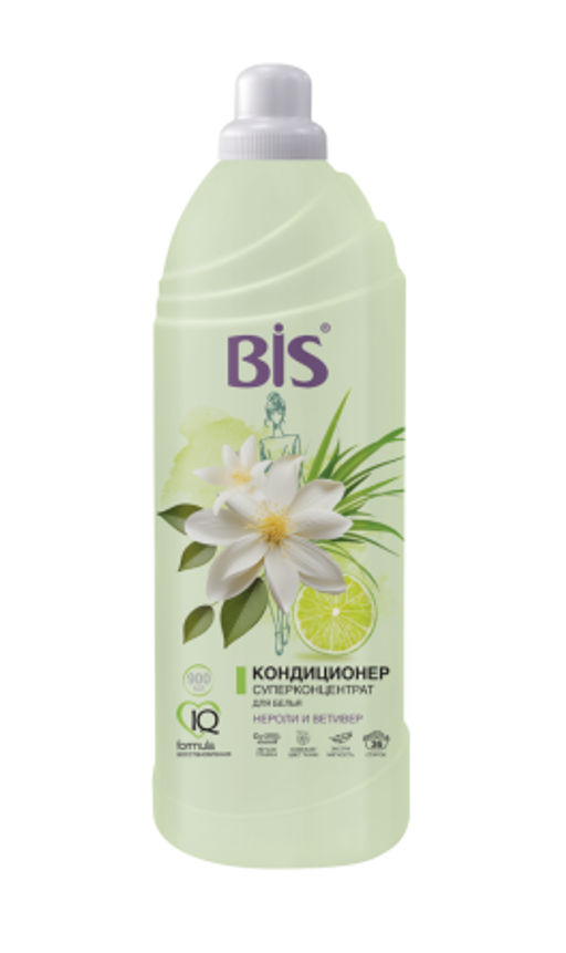 BIS кондиционер д/белья концентрированный 900мл Ветивер и нероли