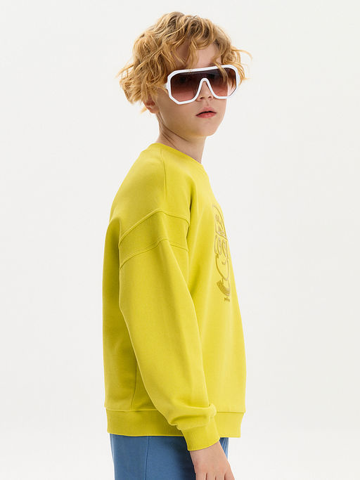 PELICAN, толстовка для мальчиков, Желтый  фото 2