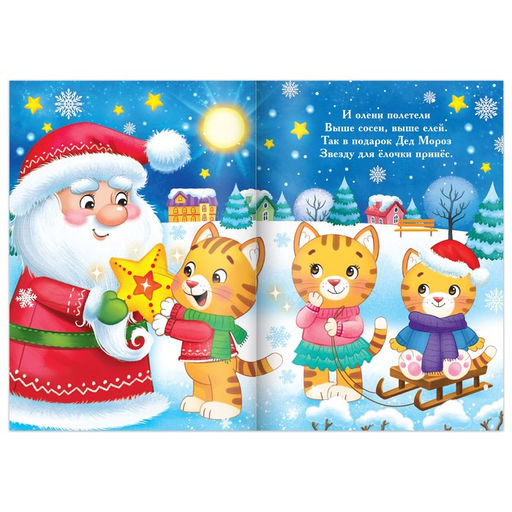 Книга со стихами Подарок Дедушки Мороза, 12 стр. - Буква-ленд фото 3