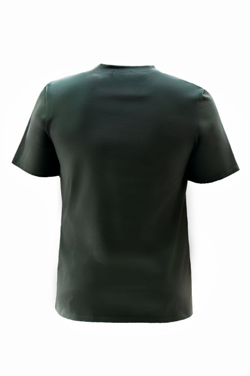 Арт. 67123 Футболка мужская 48-56 (5 шт) Цвет:хаки - Идеал фото 3