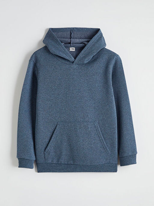 Kap??onlu Erkek ?ocuk Kal?n Sweatshirt