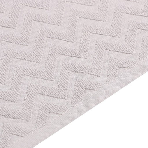 Полотенце махровое LoveLife Zig-Zag, 70х130 см, цвет пыльно-лавандовый, 100% хл, 450 гр/м2  фото 3