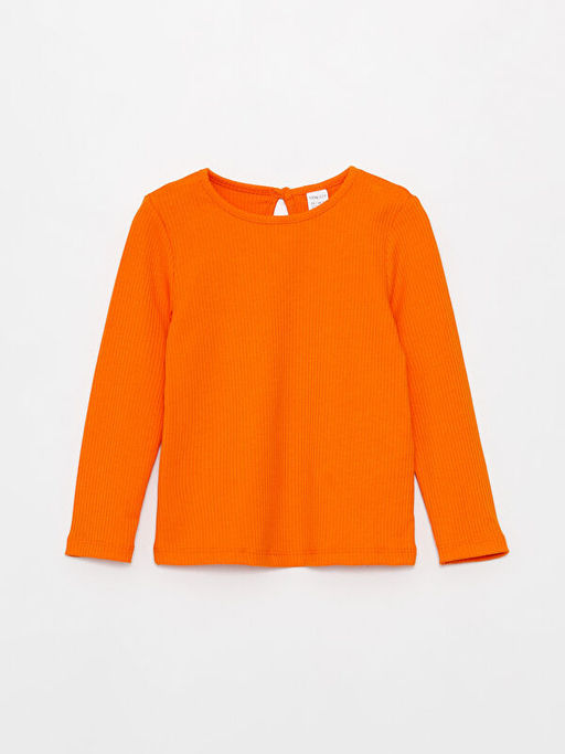 Bisiklet Yaka Uzun Kollu Basic K?z Bebek Pijama Tak?m? - Waikiki фото 2