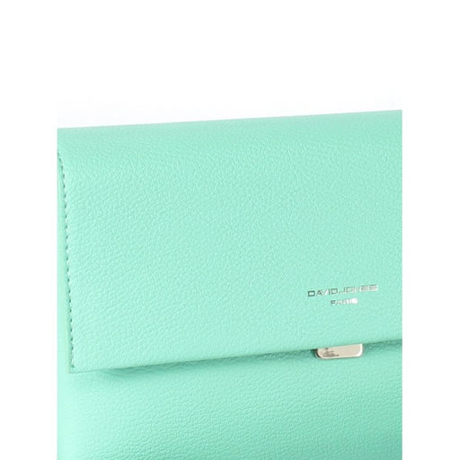 Сумка женская искусственная кожа DJ-CM 6919-AQUA GREEN, 2отд, плечевой ремень, зеленый SALE 259777 - Adelia фото 4