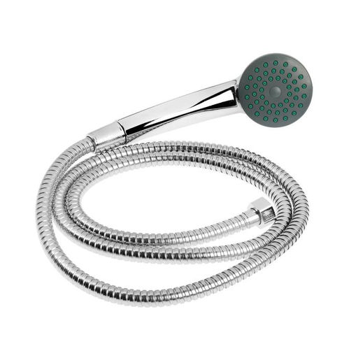 Смеситель для ванны Accoona A87177, двухвентильный, с душевым набором, силумин, хром