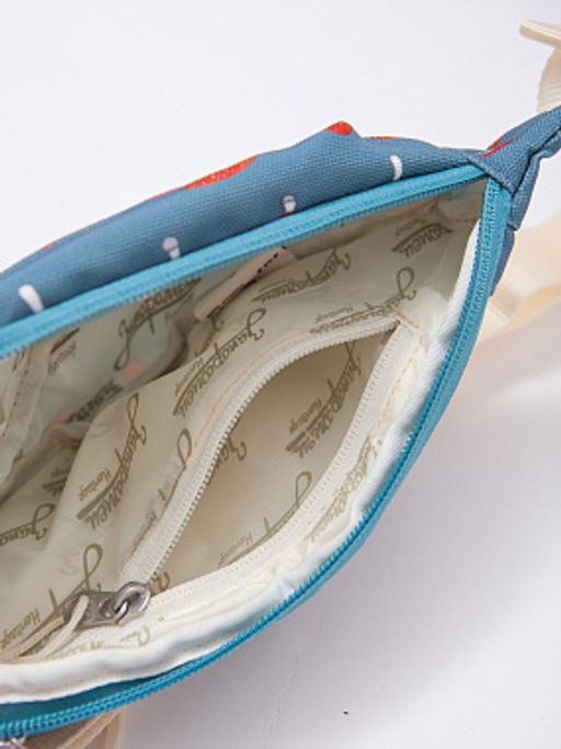Сумка ЗАПОРОЖЕЦ Muhomori Small Waist Bag ZIP LIGHT BLUE  фото 7