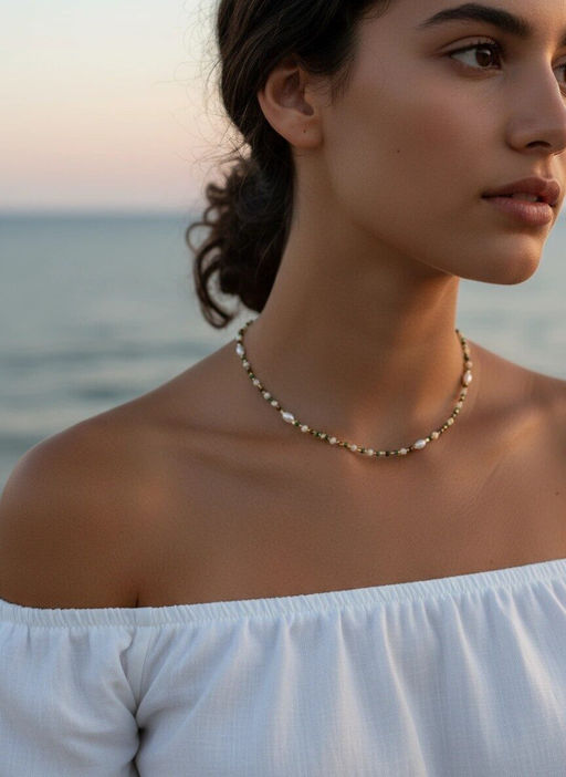 Чокер из натуральных камней