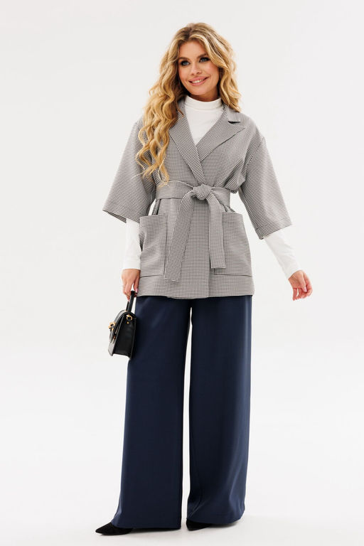 Жакет AmberA 1089-2 графит  фото 2