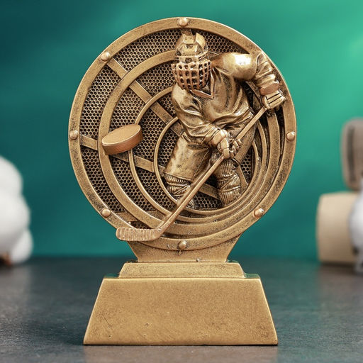 Фигура наградная, стела «Хоккей», 10×3×13 см