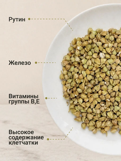 Живая пророщенная ЗЕЛЕНАЯ ГРЕЧКА - Sneko Gold фото 2