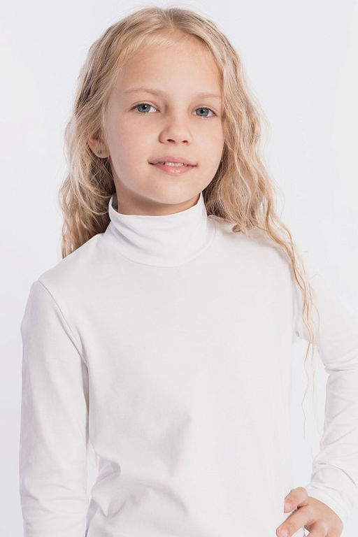 Водолазка М223078б Белый - Елена фото 6