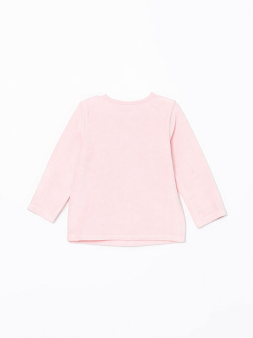 Bisiklet Yaka K?z ?ocuk Pijama ?st - Waikiki фото 3