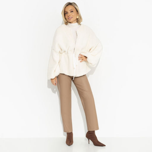 Жакет мягкий с подкладом на завязках Вершина восхищения (white) - Charutti фото 6