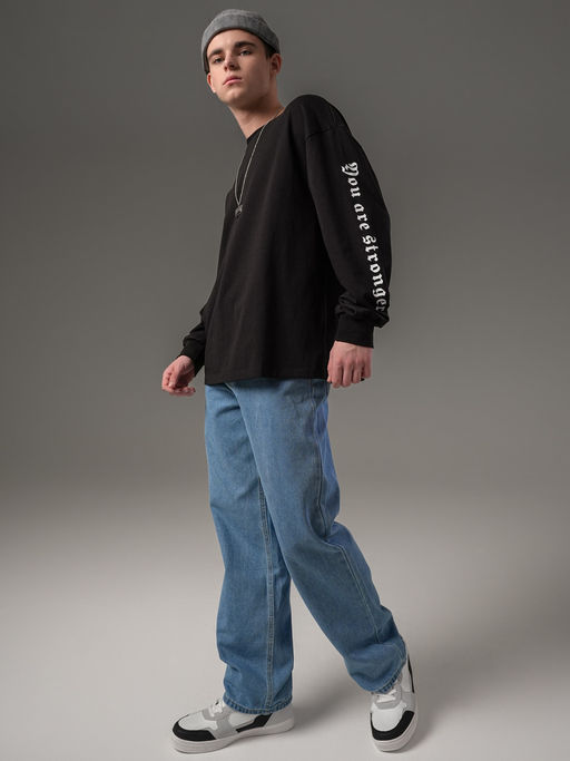 Лонгслив черный 241160828а - Nota bene фото 9