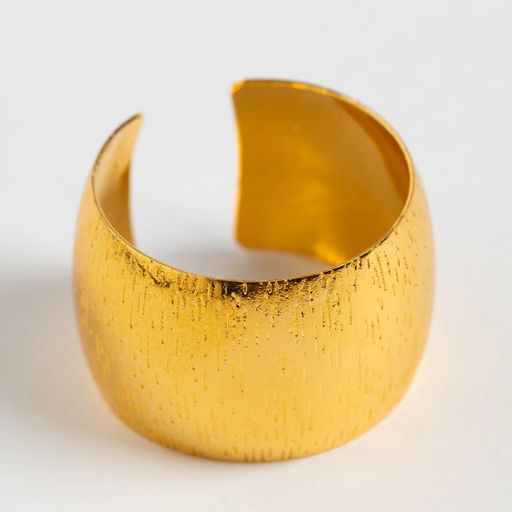 Набор салфеток с декоративными кольцами Beige pleasure, 40×40 см - 2 шт., 100% хлопок, саржа 190 г/м²