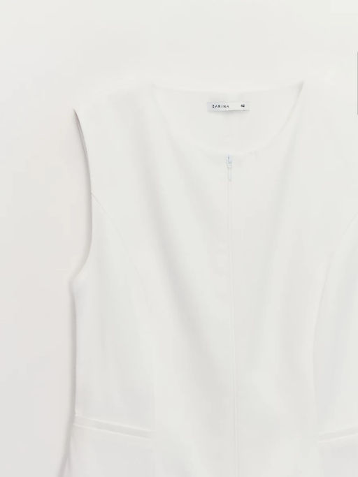 Приталенный жилет с баской ZR2605022501-1 / Zarina