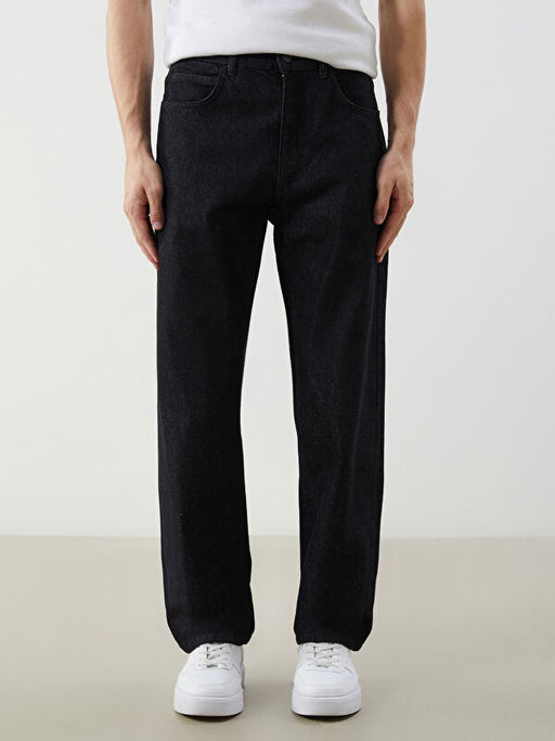 Baggy Fit Erkek Jean Pantolon