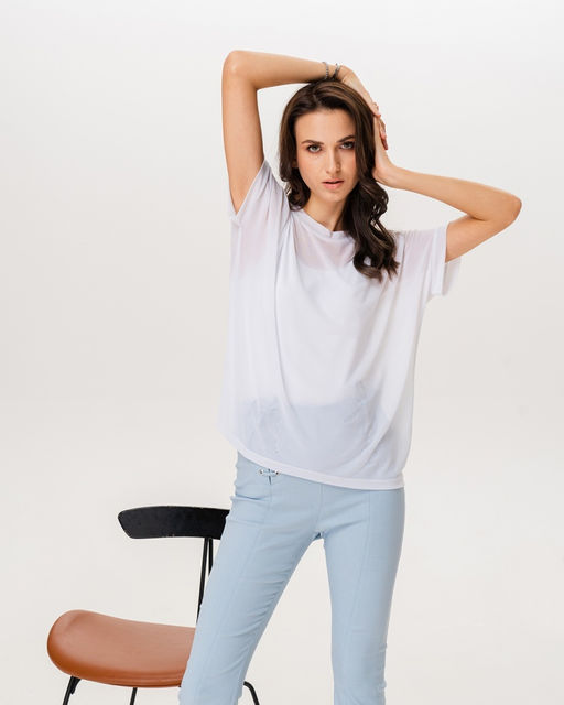 Двойка: Топ на бретельках и футболка-сетка - Sahar art lab фото 5