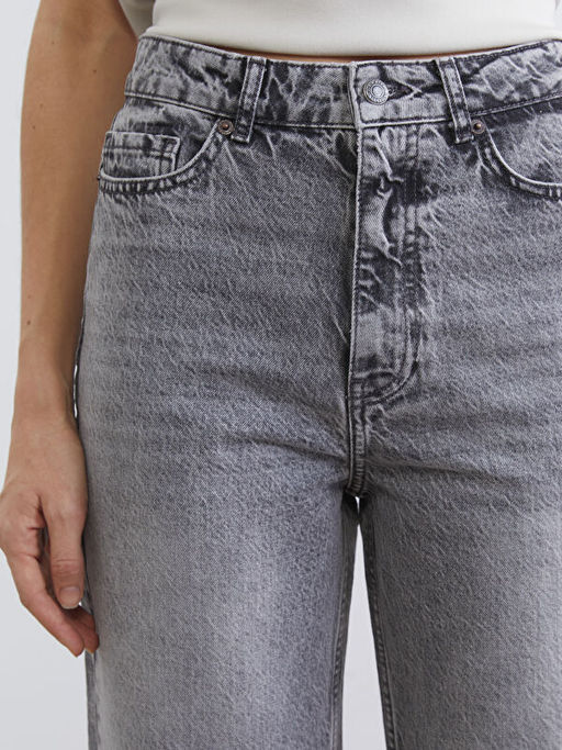 Straight Fit Kad?n Jean Pantolon