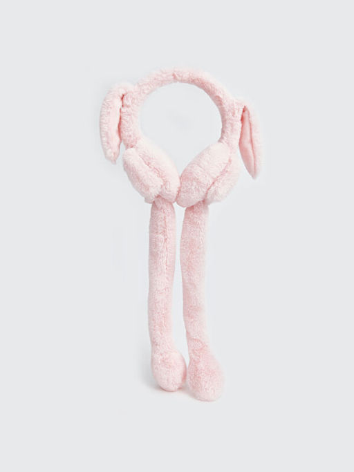 3D Kulak Detayl? Pel?? K?z ?ocuk Kulakl?k