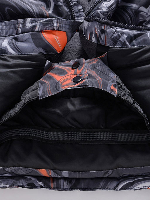 Горнолыжный костюм Valianly подростковый для мальчика темно-серого цвета 9229TC  фото 10