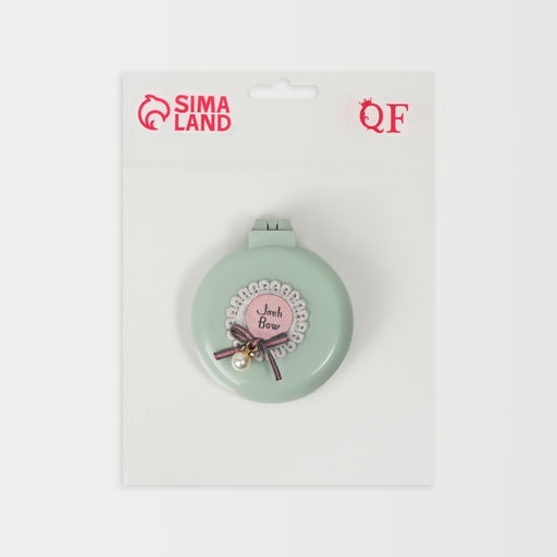 Расчёска массажная «Плюшевые милости», складная, с зеркалом, d=7.5 см, МИКС